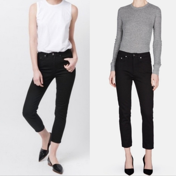 Acne Patti Stay Blk Skinny Jeans - Picture 8 of 8